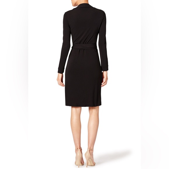 NWT | Diane von Furstenberg | DVF | New Jeanne Two Black Wrap Dress - Size 2 - Picture 2 of 8